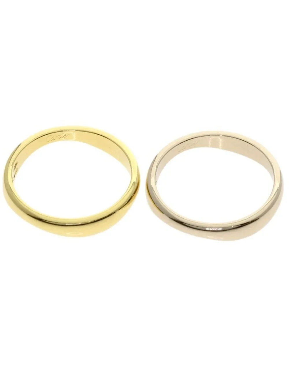 Cartier Lovemi 52 Ring 18k Yellow Gold 18k White